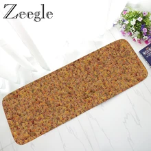 Zeegle настенный Печатный Коврик Противоскользящий коврик дверной коврик С приветственной надписью для передней двери абсорбирующий коврик для прихожей