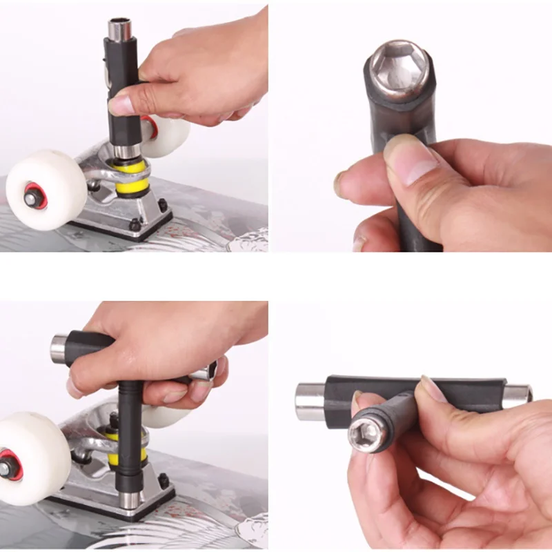 Все-в-одном скейтборд Y инструмент Отвертка Многофункциональный Лонгборд миниатюрный гаечный ключ инструменты для ремонта скейтборда
