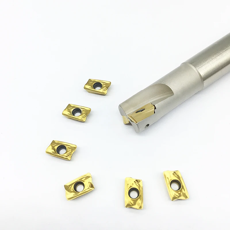 

R39011T308 PDER 10PCS+1PCS R30015MM 16MM 19MM 20MM 24MM 25MM 32MM2T Milling holder carbide insert Shoulder milling tools cutter