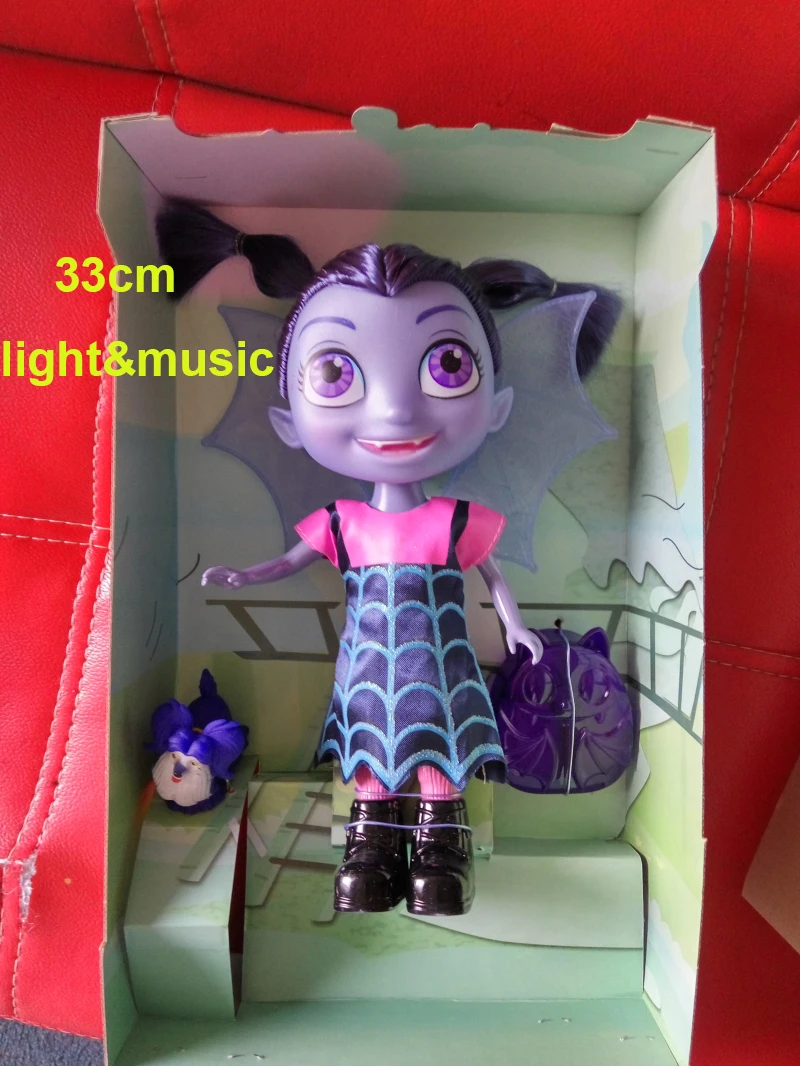 

Hot Vampirina Junior Girls The Vamp Doll with Music Kids Birthday Gifts Figure Toys Big Size Children The Vamp Batwoman Girl Toy