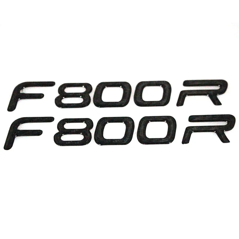 Черная карбоновая наклейка для мотоцикла 3D на колеса с логотипом F800R всех BMW MOTO
