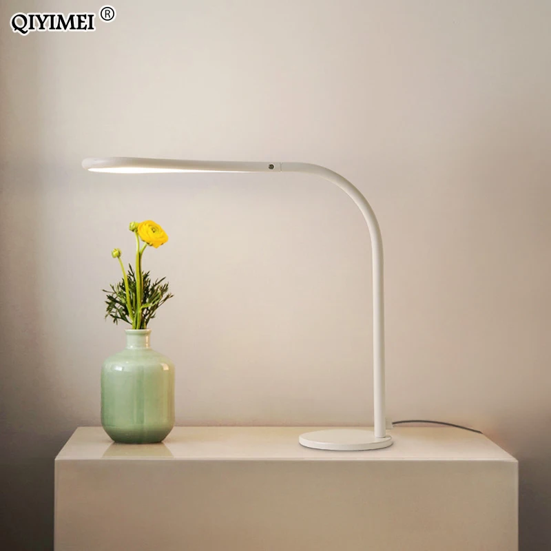 

Modern Table Lamp For BedRoom Living Study Room Metal Acryl Led Lights Night Tables Art Deco Abajur Para Quarto