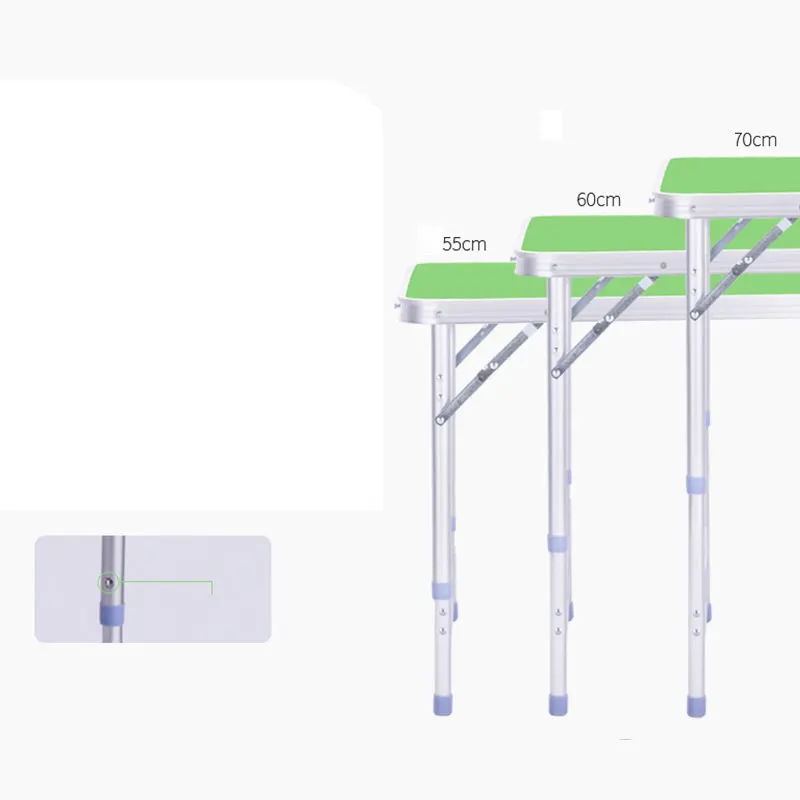 Портативный Сверхлегкий регулируемый по высоте алюминий стол складной открытый стол табурет Набор для столовой пикника Кемпинг набор с 4 стульями