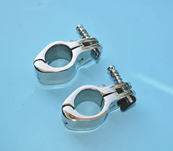 

2pcs JAW SLIDE Hinged 22mm 7/8" Bimini Top Stainless Steel Marine Hardware Fitting