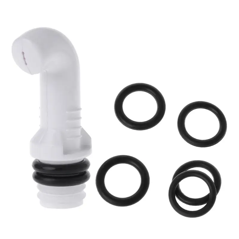 

Portable Travel Bidet Cleaner Hygiene Wash Nozzle Manual Press Cleaning Tools White