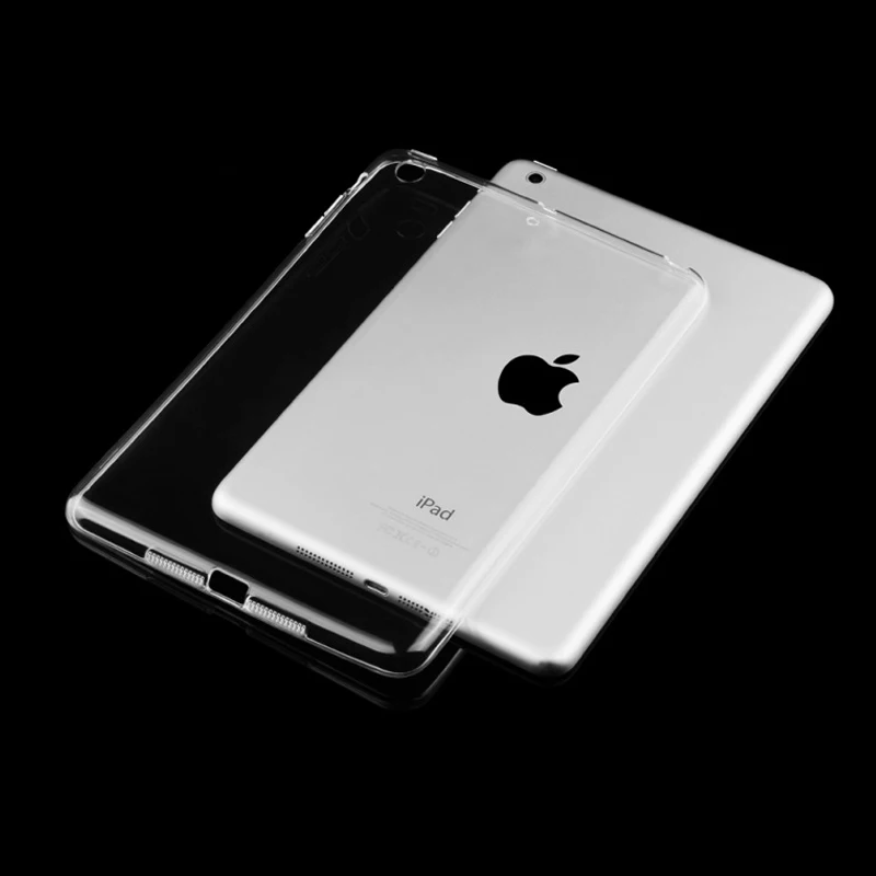 for iPad Air 2 1 Case mini 3 4 Clear TPU 9.7 2017 2018 Slim Back Cover ipad pro inch |