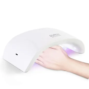 

36W Nail Dryer ABS plastic USB white Nail art Dryers Curing UV LED Manicure Lamp 2 Timing with 405nm LED Cure Nail Gel Builders
