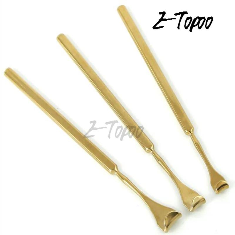 3 Size Golden Stainless Steel Eyelid Pull Hook Ophthalmic Retractors