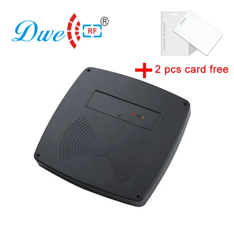 DWE cc rf контроля доступа Card Reader 125 кГц Long Range Reader парковка Ближний круг читателей 125 кГц rfid-считывателями RS232