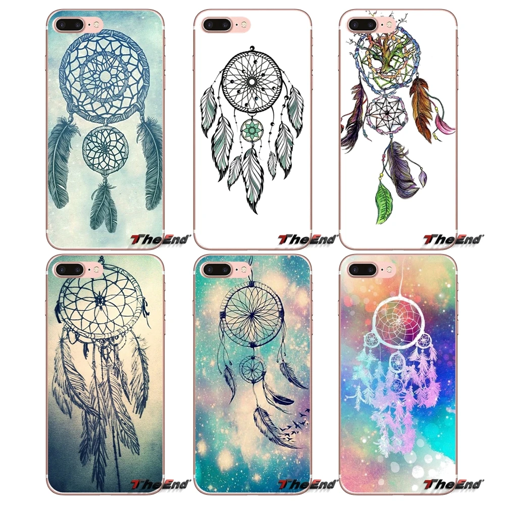 Для Samsung Galaxy S2 S3 S4 S5 MINI S6 S7 edge S8 S9 Plus Note 2 3 4 5 8 Coque Fundas Dream Catcher прозрачный мягкий чехол
