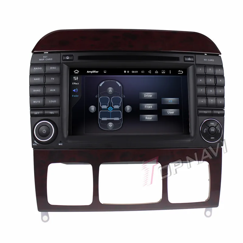 Perfect Topnavi Android 7.1 Car DVD Player Radio for Benz S Series R-W251/R280/R300/R320/R350/R500(2006-) Stereo GPS Naviagtion 2G+16GB 20