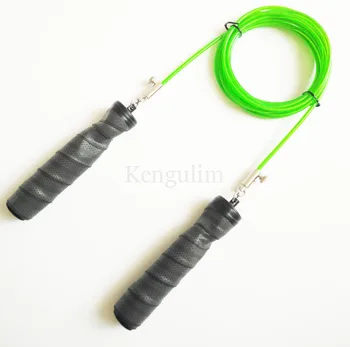 

10pcs 3 Meters Crossfit Ultra Speed steel Cable Wire Skipping Adjustable Jump Rope Home Gym Fitness crossfit Training Jump Rope