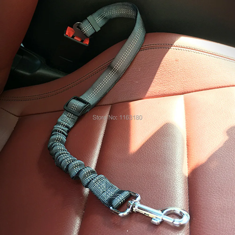 

120pcs/lot Leash For Dogs Car Seat Belt Nylon Dog Collars leashes Seatbelt Goods Pet Safety Supplies Adjustable