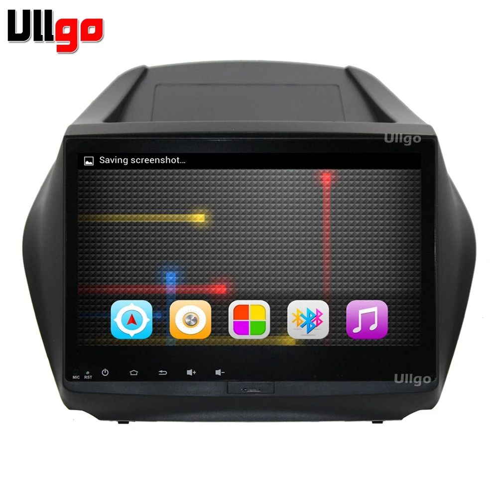 Top 9inch Android 7.1 Car Head Unit for Hyundai iX35 Tucson Autoradio GPS Central Multimedia with Radio RDS BT Mirrior-Link Wifi 0