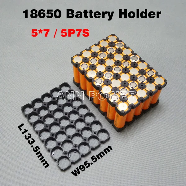 24V 5P7S 18650 Держатель литиевой батареи используется для 7S 10ah 12Ah 15Ah литий ионный