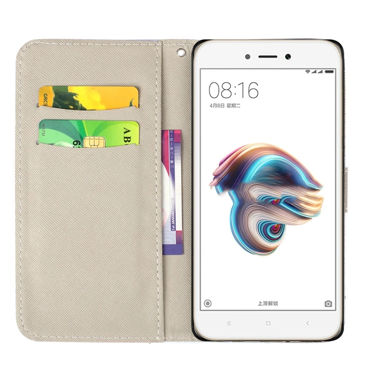 Флип-чехол для Etui Xiomi Xiaomi Redmi 4X 5A 6A 5 Plus Note 6 Pro Note 4 кожаный бумажник с кошкой флип-чехол для телефона Hoesje Capa