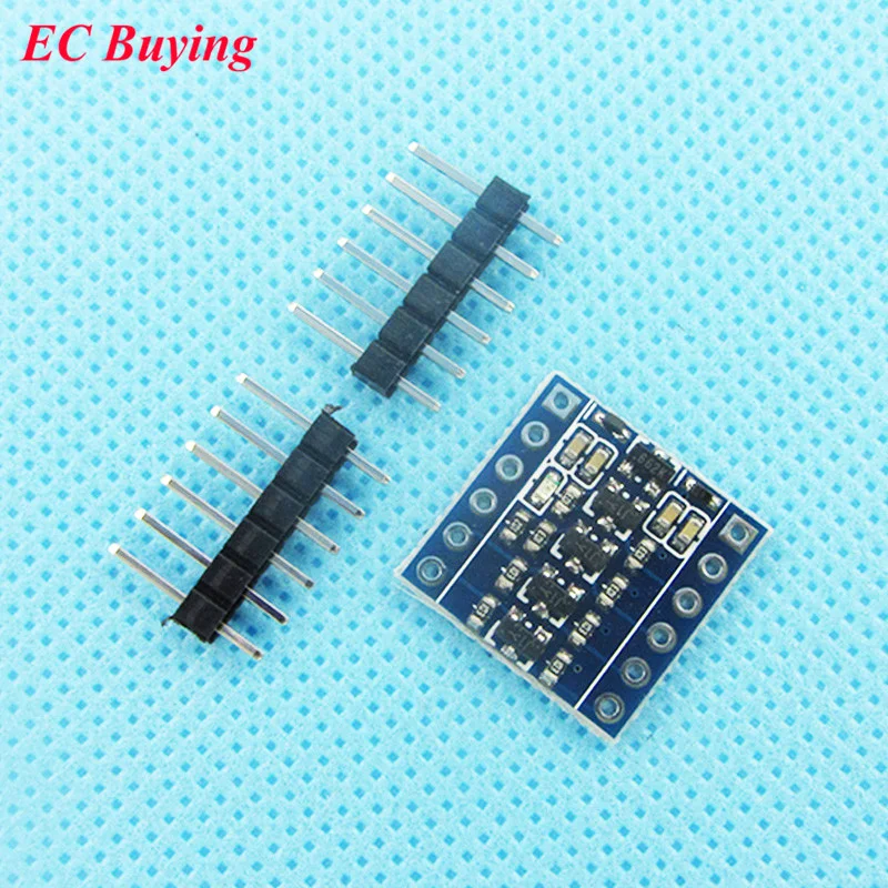 Двунаправленный преобразователь уровня IIC UART SPI TTL 10 шт./лот 3 3-5 В 5-3 4-канальный |
