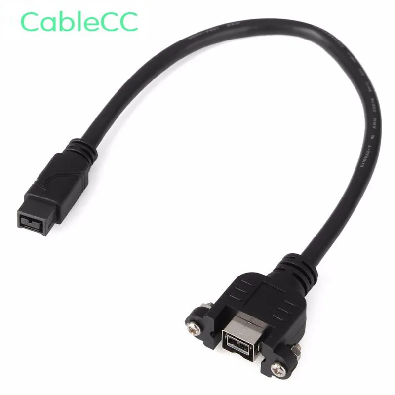 IEEE 1394 ieeee1394 9P 9Pin Штекерный к женскому Удлинительный кабель 30 см 100 0 3 м 1 фут фута