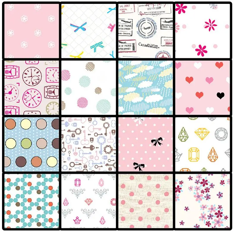 cute wrapping paper book for kids small gifts wrap 16 sheets kawaii decorative paper sheets