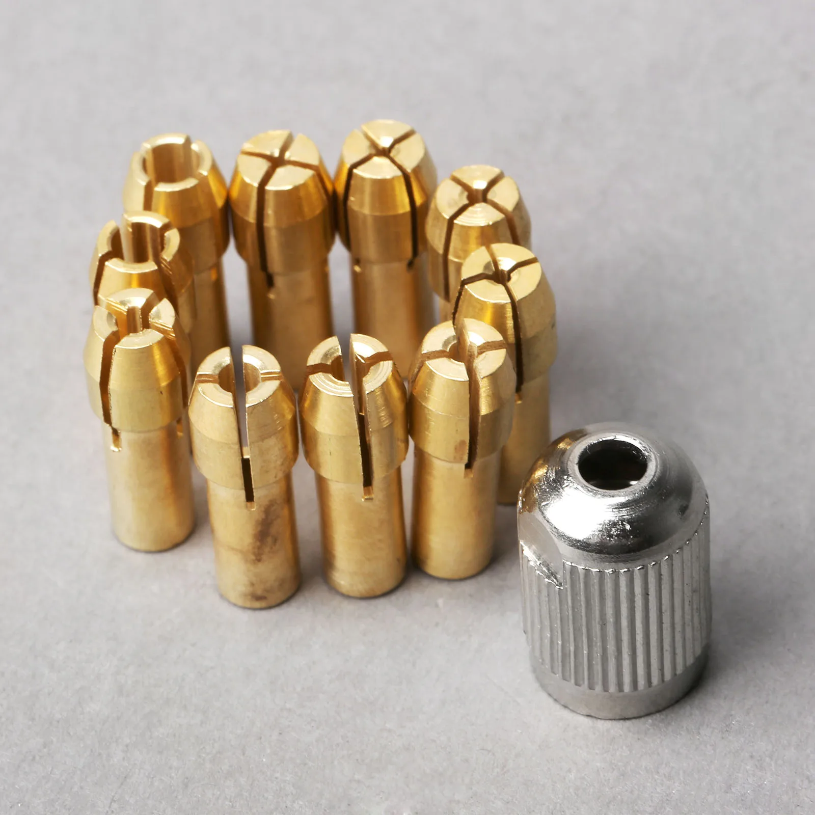 Dophee 10 шт. 0 5 3 2 мм мини ДРЕЛЬ dremel патроны электрическое сверло 4 8 для вращающихся
