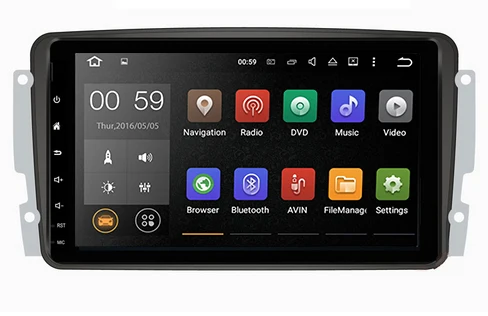 ANDROID 8 0 OCTACORE для MERCEDES C W203 WI FI gps BLUETOOTH легко подключить Зеркало Ссылка FULL HD с
