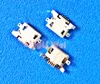 10pcs/Lot,Micro USB 5pin 1.28mm no side Flat mouth without curling side Female Connector For Mobile Phone Mini USB Jack NEW ► Photo 1/2