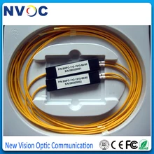 50/50, 1X2 FBT оконном стекле 1*2 Волоконно-оптический соединитель, SM, тройной окна, 1310/1490/1550, 2,0 мм, длина 1 м, пластиковая коробка, 90*20*10, без разъема