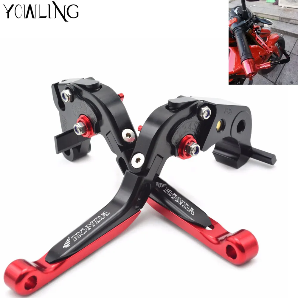 

Motorcycle Adjustable Brake Clutch Lever Levers for honda CBR600RR F5 CBR954RR CBR1000RR cbf190r cb190 cbr250r 300r CBR900RR