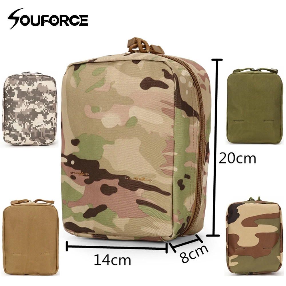 

6 Color Outdoor Travel Kit Camping Man Multifunctional Debris Bag Medical Bag Small Portable Pockets Catchall Storage Bag