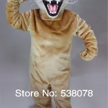 Свирепый костюм Пумы талисмана Взрослый размер костюм маскота костюм кунг-фу панды для зимнего праздника партии карнавала SW655