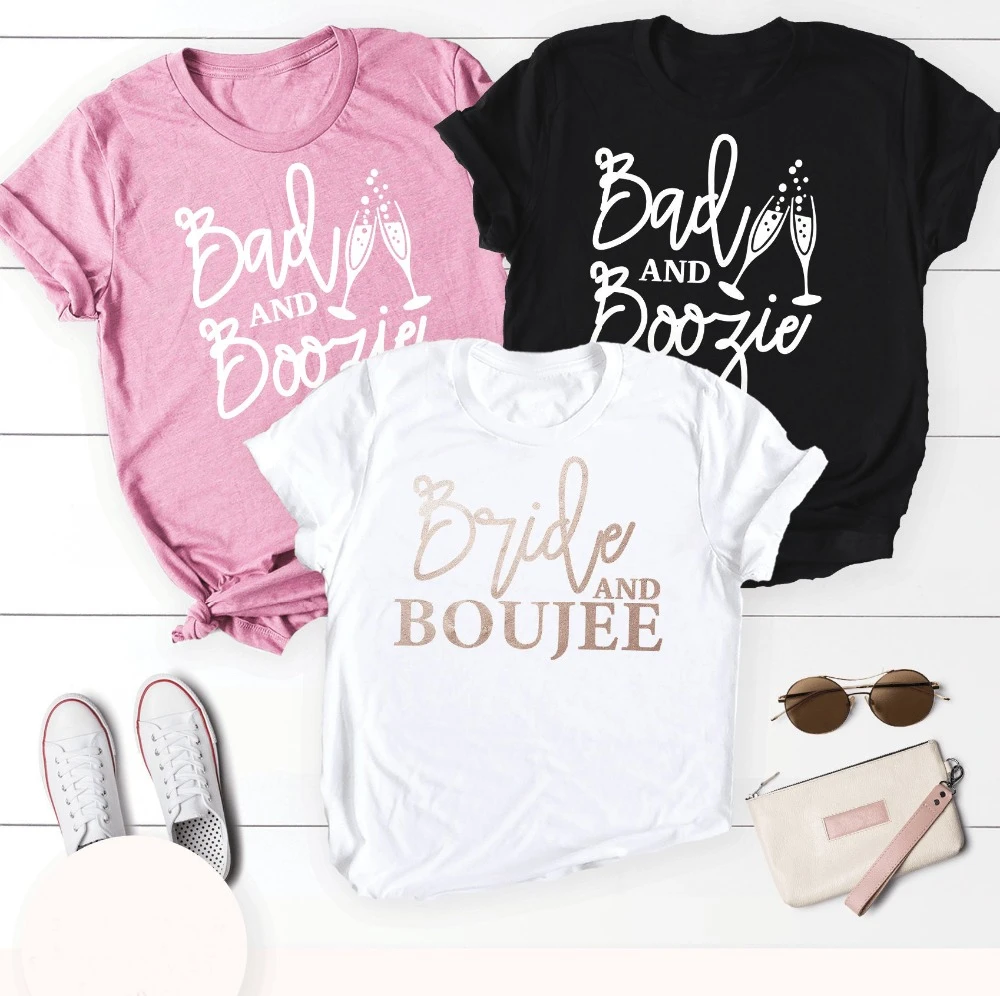 cheap bridesmaid t shirts