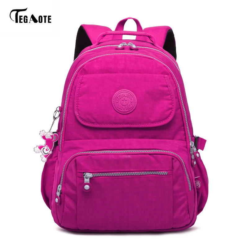 Tegaote moda mujer mochila de alta calidad juventud escuela mochilas para adolescentes Niñas hombro femenino mochila Tegaote moda mujer mochila de alta calidad juventud escuela mochilas para adolescentes Niñas hombro femenino mochila