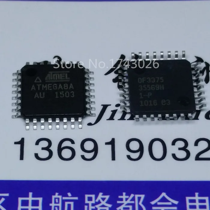 10 шт./партия X ATMEGA8 ATMEGA8A-AU TQFP32 вместо(ATMEGA8L-8AU и ATMEGA8-16AU) ic