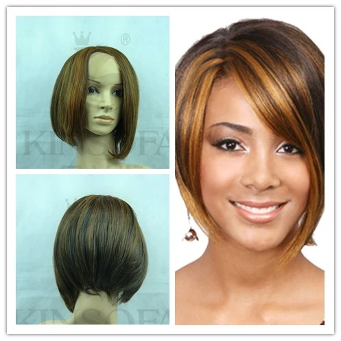 Pelucas Promotion Wigs Rushed Sale Front Wig 2017 Fashion Short long Bob font b Hair b