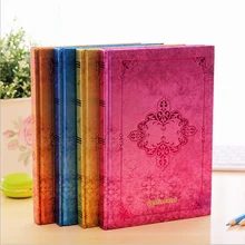 Ретро-стиль блокнот с цветами Подарочный дневник записная книжка/композиция планировщик, материал escolar caderno канцелярские принадлежности для офиса