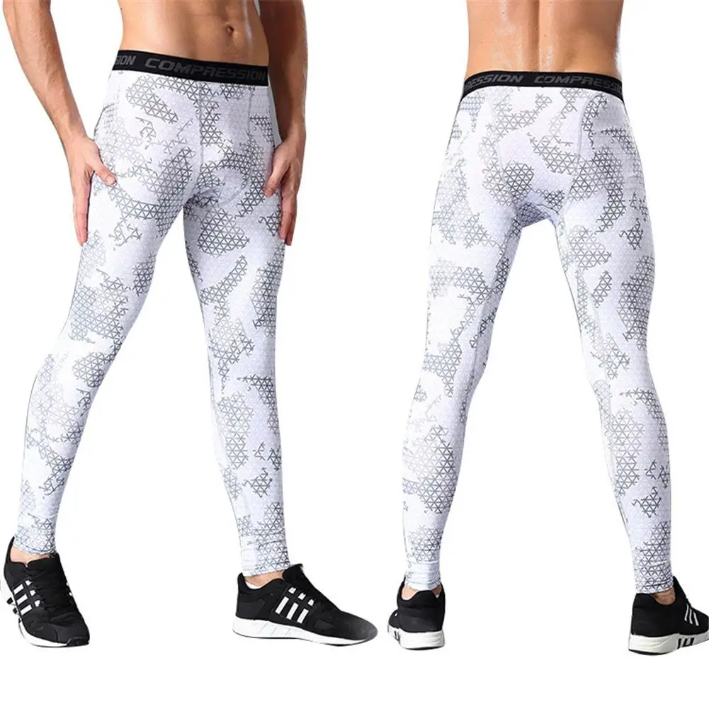 

Sports Pants Mens Compression Tights Quick-drying Pants Outdoor Running Training Basketball Pants Wear Fitness Pants Leggings
