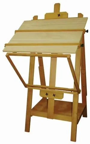 

Heavy duty studio easel(also suitable for watercolor painting & drawing, beech wood, free shipping)