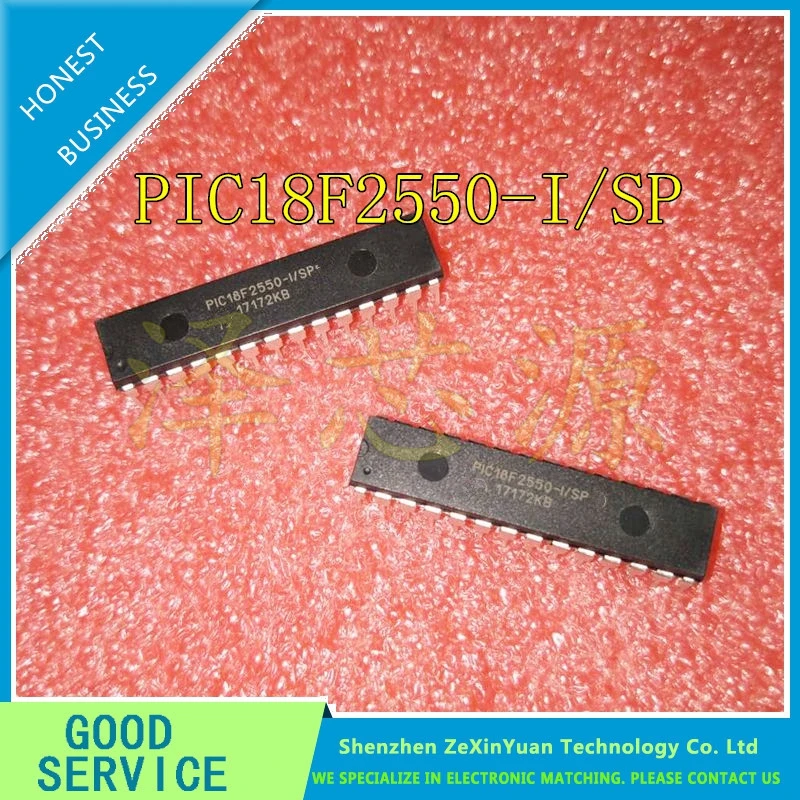 

5 шт./лот PIC18F2550-I/SP PIC18F2550-1/SP PIC18F2550 DIP-28