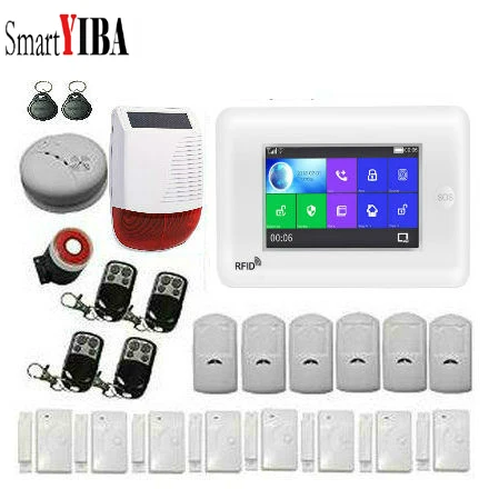 SmartYIBA популярный WIFI 3G домашняя система охранной сигнализации Видео IP камера