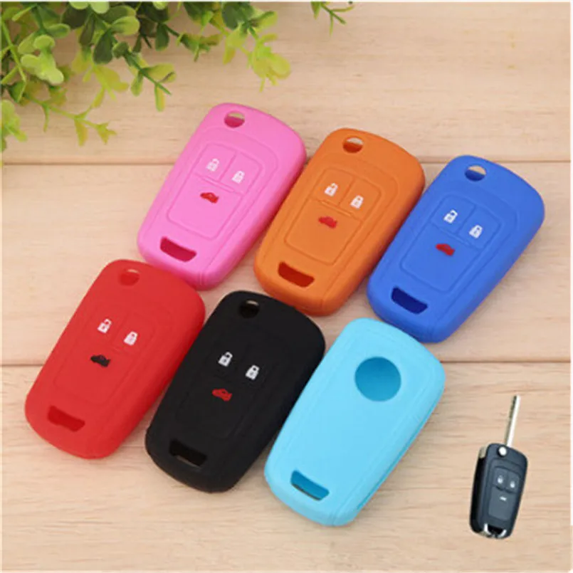 

Silicone car key cover key protector keychain Case for Buick Regal Lacrosse Encore Excelle /for Opel Astra VAUXHALL MOKKA Zafira