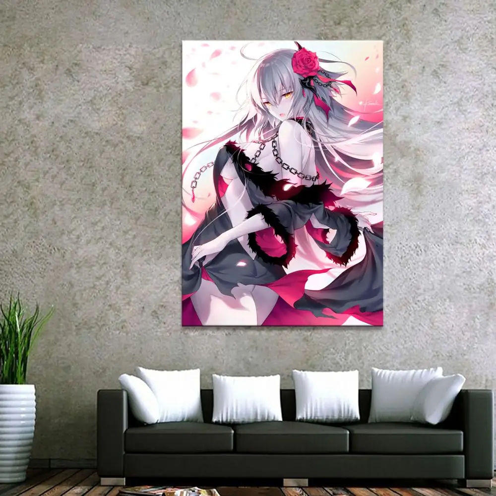 Домашний декор холст 1 шт. Милая Сексуальная аниме Fate Grand Order художественные
