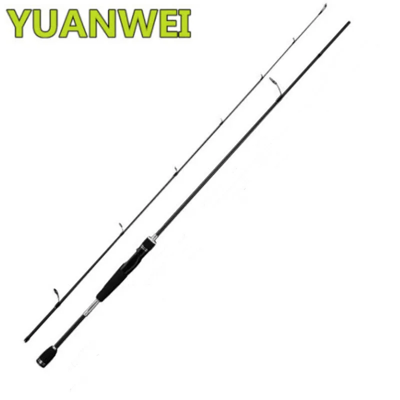 Рыболовное спиннинговое удилище YUANWEI 2 секции 1 м тип ручка из ЭВА карбоновые