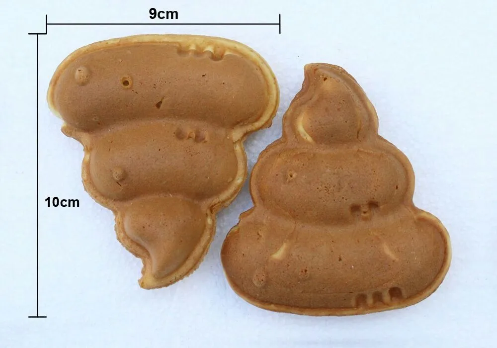 Электрический новая форма poon вафельница, коммерческих стула форма машина вафли, Корея poo сжечь машину