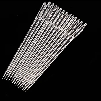 

30pcs Stitchery Embroidery Accessories Knitting Yarn Handmade Darning Tools Stainless Steel Large Eye DIY Sewing Needle Home
