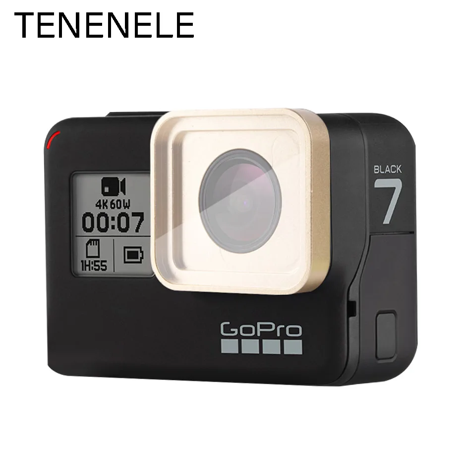 

TENENELE Camera Filter For GoPro Hero 5/6/7 Black UV CPL ND 4 8 16 32 Optical Glass lens Filters Set Hero 2018 Sport Accessories