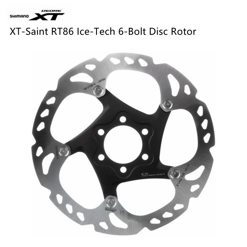 Shimano XT Сен RT86 лед Tech 6 болт дисковый тормоз ротора 160 мм 180 мм|rotor 160mm|disc rotor 160mmdisc |