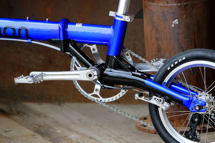 Sale Fnhon Freedom Aluminum Folding Bike 14" 16" V Brake 3 Speed 9T 13T 17T Minivelo Mini velo Bike Urban Commuter Bicycle Foldable 9