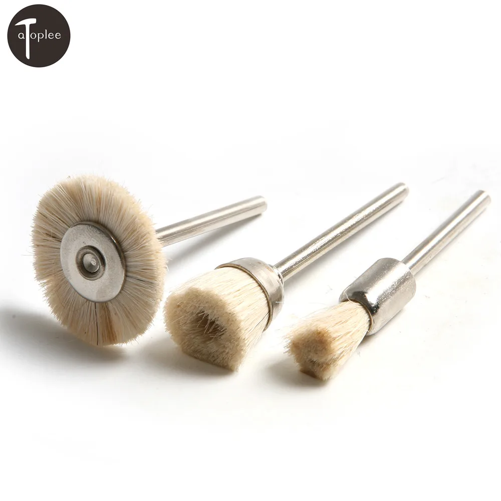 25mm Round Polishing Wheel Buffing Pad Kit Cleaning Abrasive Rotary Tool 12pcs