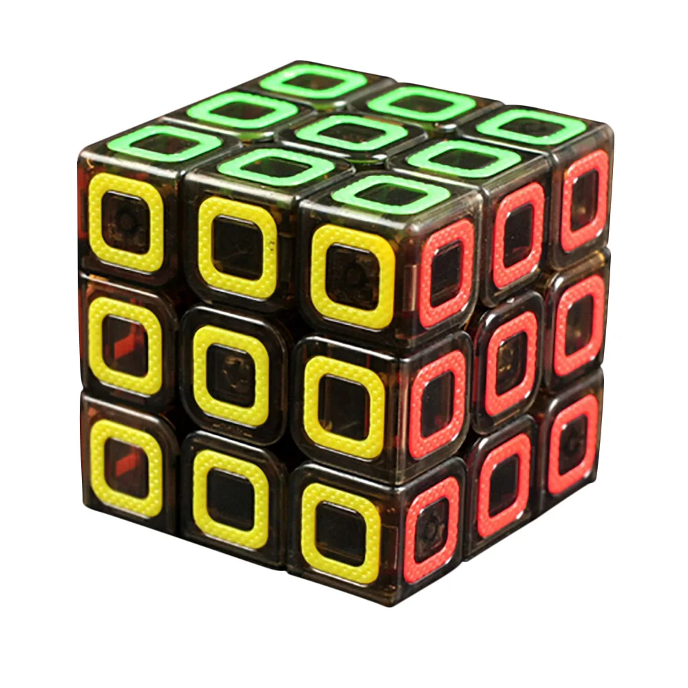 

New Qiyi Xin Ciyuan Transparent Black 3x3x3 Mo Fang Ge Magic Cube
