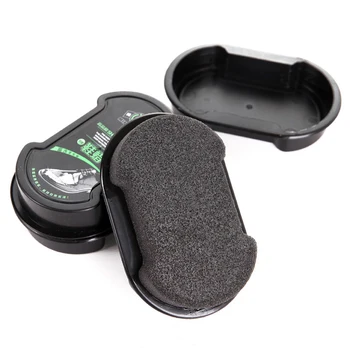 

1Pcs Quick Shine Shoe Brush Cleaner Leather Polishing Cleaning Liquid Wax Polishing Sponge Polishing Machine Boots Bag leather